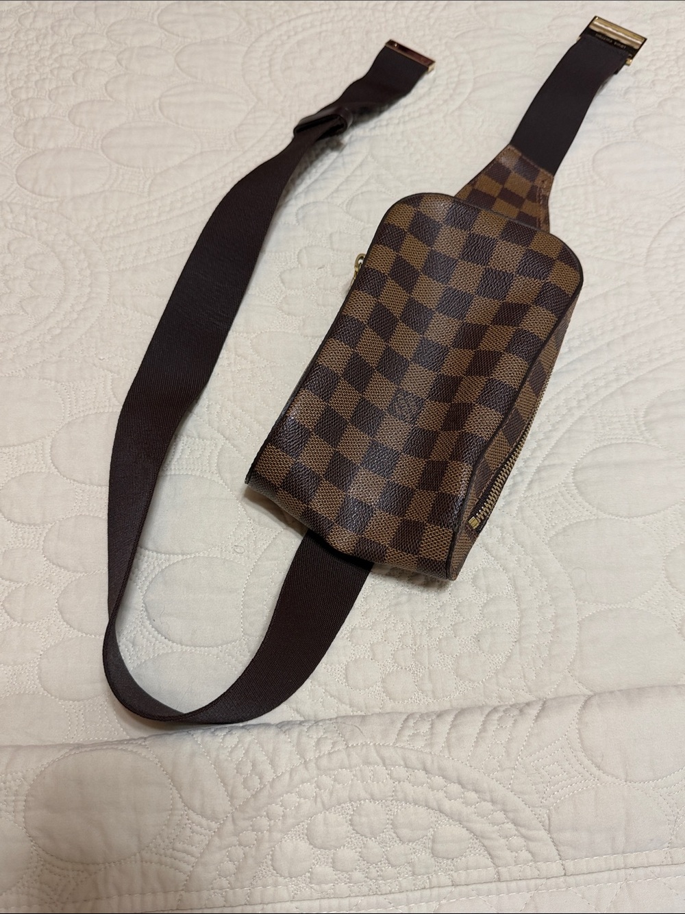 Louis Vuitton Brown Damier Ebene Belt Bag - Picture 11 of 12